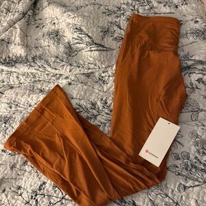 lululemon athletica Orange Leggings